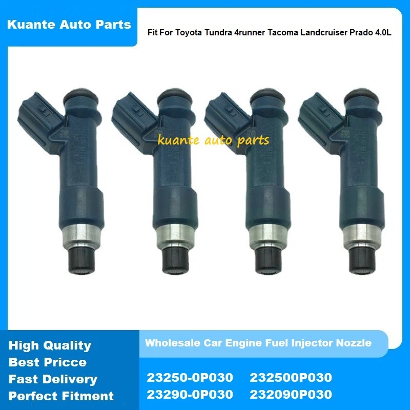 Injektor denso 23250-0 p 030 23209-0 p030 untuk toyota tundra 4runner tacoma landcruiser prado