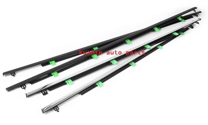 Car Outside Window Moulding Trim Weatherstrip Seal Belt Weather Strip For Honda CR-V 2007 2008 2009 2010 2011