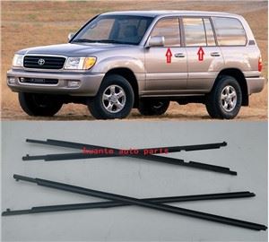 Weatherstrip Luar Pintu Jendela Mobil Untuk Toyota Landcruiser 1998-2007 FZJ100