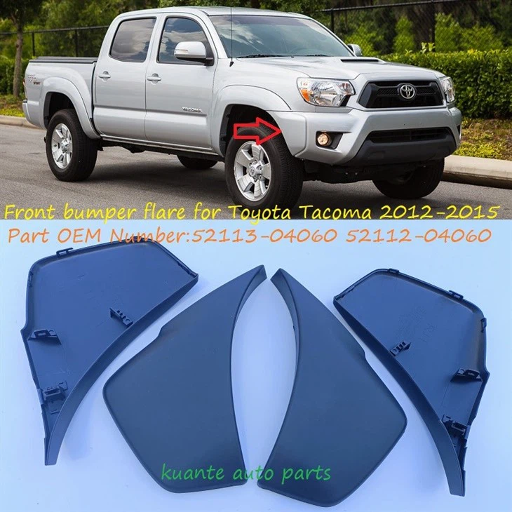 front bumper moulding for Toyota Tacoma 2015
