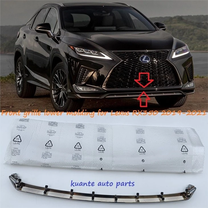 front grille lower molding for RX350 2021